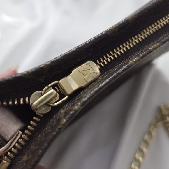 Authentic Vintage Louis Vuitton Mini Pouch Crossbody Conversion Kit - Picture 10 of 14